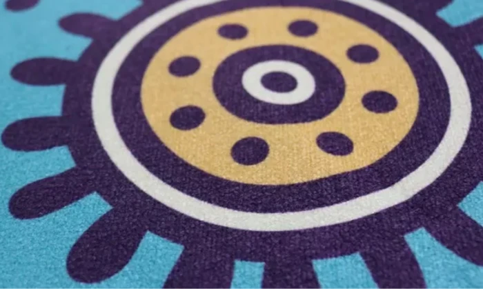 CHOOYOU No Silicone Dot Digital Printing Ant Cloth Yoga Towel factory